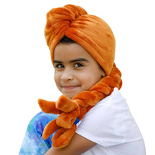 Load image into Gallery viewer, Ginger Braided Hair Towel