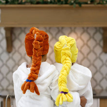 Load image into Gallery viewer, Golden Blonde Braided Hair Towel