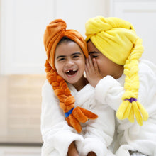 Load image into Gallery viewer, Golden Blonde Braided Hair Towel