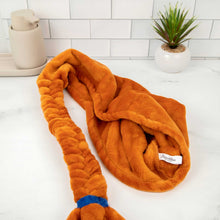 Load image into Gallery viewer, Ginger Braided Hair Towel