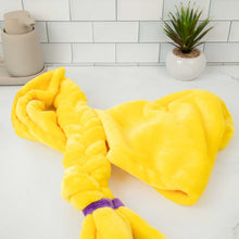 Load image into Gallery viewer, Golden Blonde Braided Hair Towel