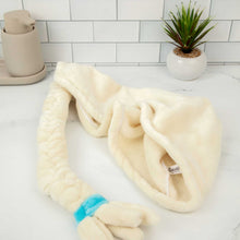 Load image into Gallery viewer, Icy Blonde Braided Hair Towel