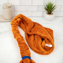 Load image into Gallery viewer, Ginger Braided Hair Towel
